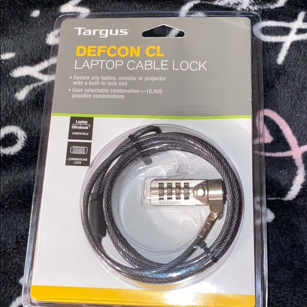 Cable Lock for Laptop Computer & Desktop Security - Picture 3 of 4